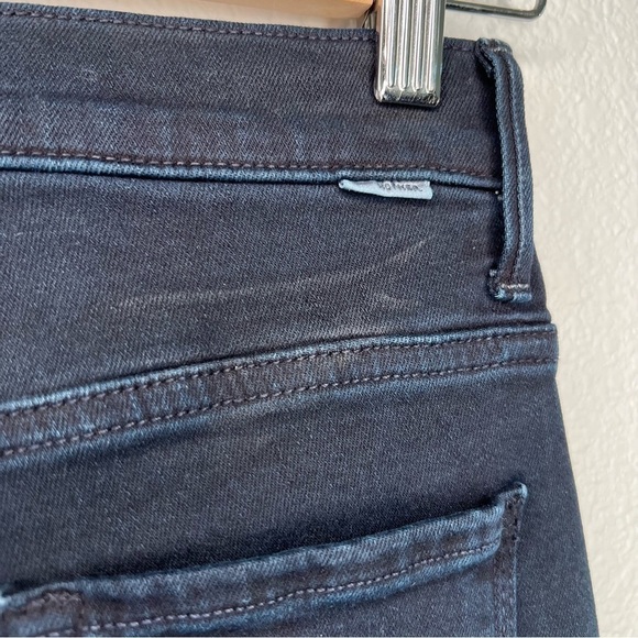 MOTHER Women's Flare Jeans in Dark Blue - Picture 9 of 14